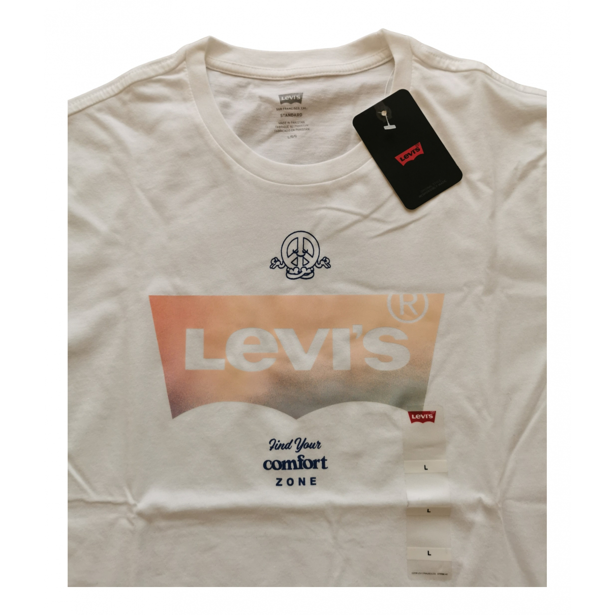 T-shirt Levi's Made \u0026 Crafted White 